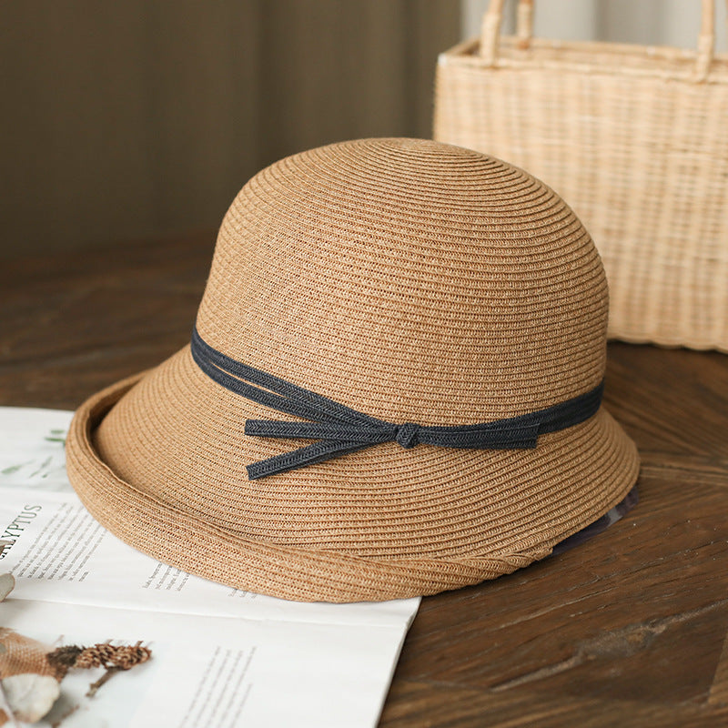 Women's Retro Foldable Sun Hat