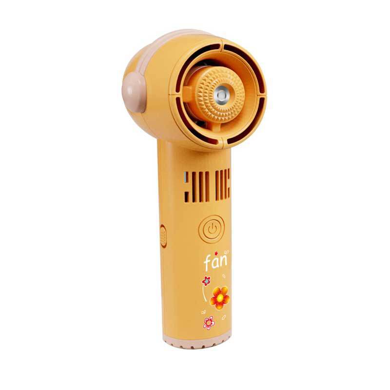 Portable Creative Usb Rechargeable Handheld Leafless Spray Moisturizing Small Fan