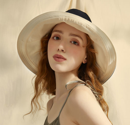 Foldable double-sided sun hat