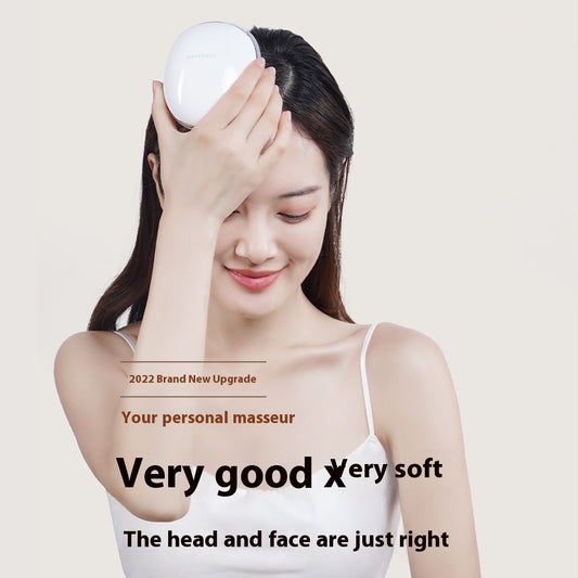 Hot Compress Red Light Head Massager
