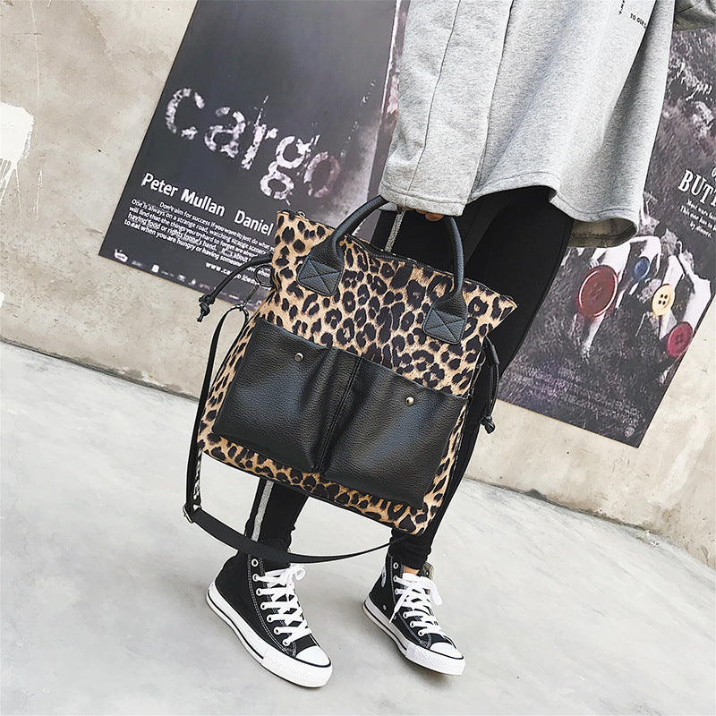 Vintage Handheld Large Capacity Tote Bag