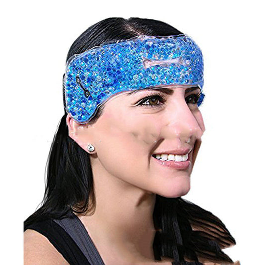 Hot and cold compress on head