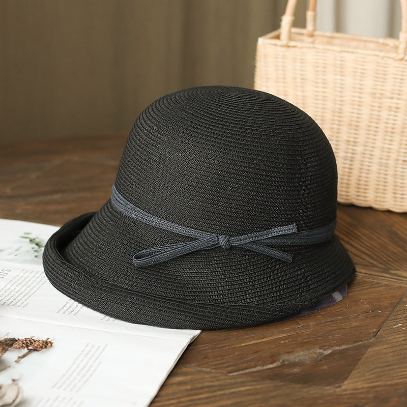 Women's Retro Foldable Sun Hat