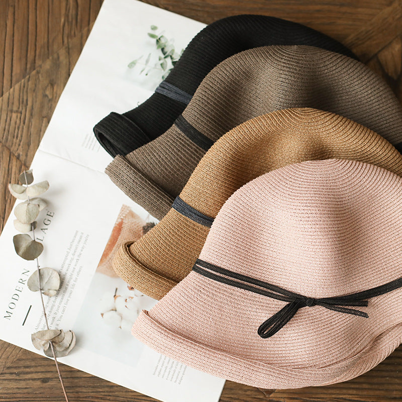 Women's Retro Foldable Sun Hat