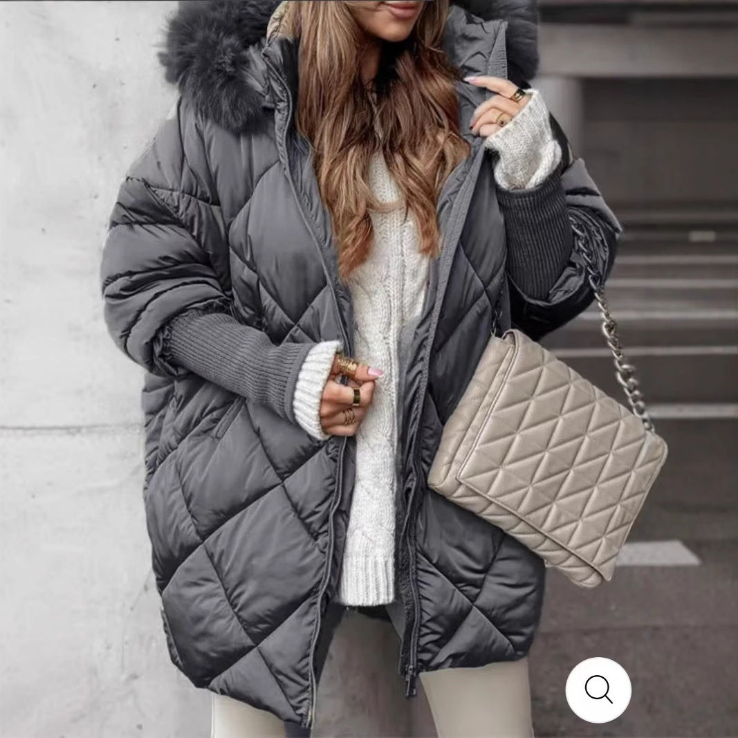 Winter Hooded Clothing Cardigan Coat