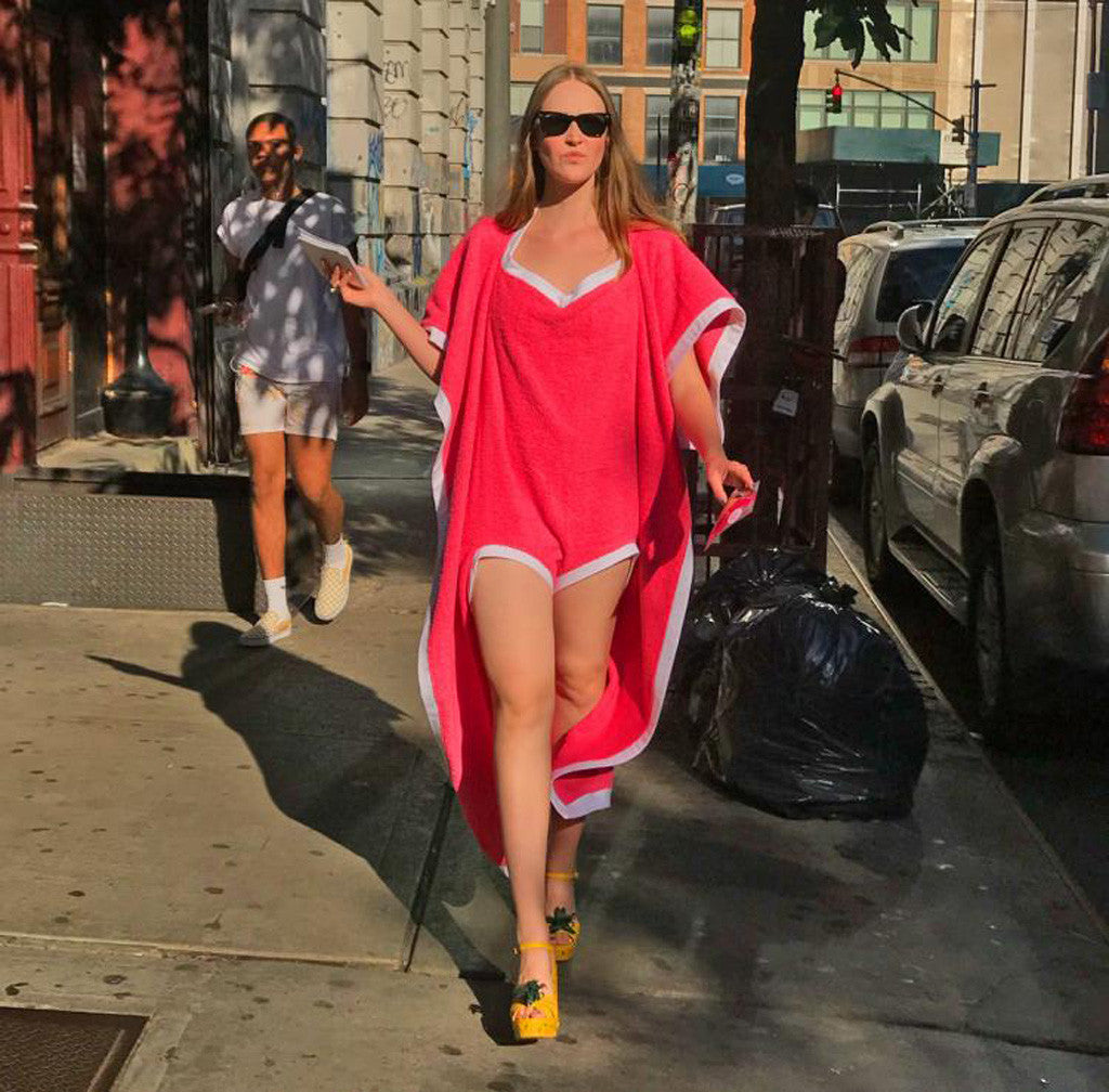 The Towelkini Is The Beach Towel-Swimsuit Hybrid That No One Asked For