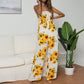 Sling Sexy Bind Printing Jumpsuits Women Overalls