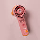 Portable Creative Usb Rechargeable Handheld Leafless Spray Moisturizing Small Fan