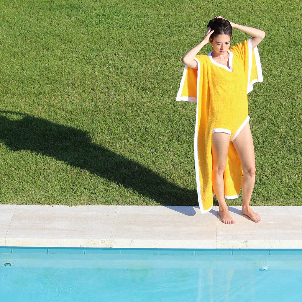 The Towelkini Is The Beach Towel-Swimsuit Hybrid That No One Asked For