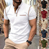 Short-sleeved Polo Shirt Summer Casual Quick-dry Tops Men Clothing