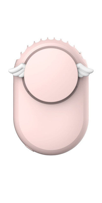 Handheld charging portable hanging neck fan