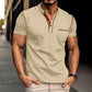 Short-sleeved Polo Shirt Summer Casual Quick-dry Tops Men Clothing