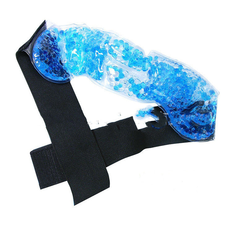 Hot and cold compress on head