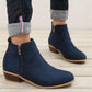 Spring Autumn New Woman Boots Low Heels