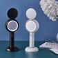 Handheld Portable Mute USB Rechargeable Fan With Light