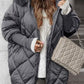 Winter Hooded Clothing Cardigan Coat