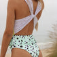 Swimsuit European-girl Style High Waist Lace One-piece Bikini