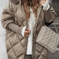 Winter Hooded Clothing Cardigan Coat