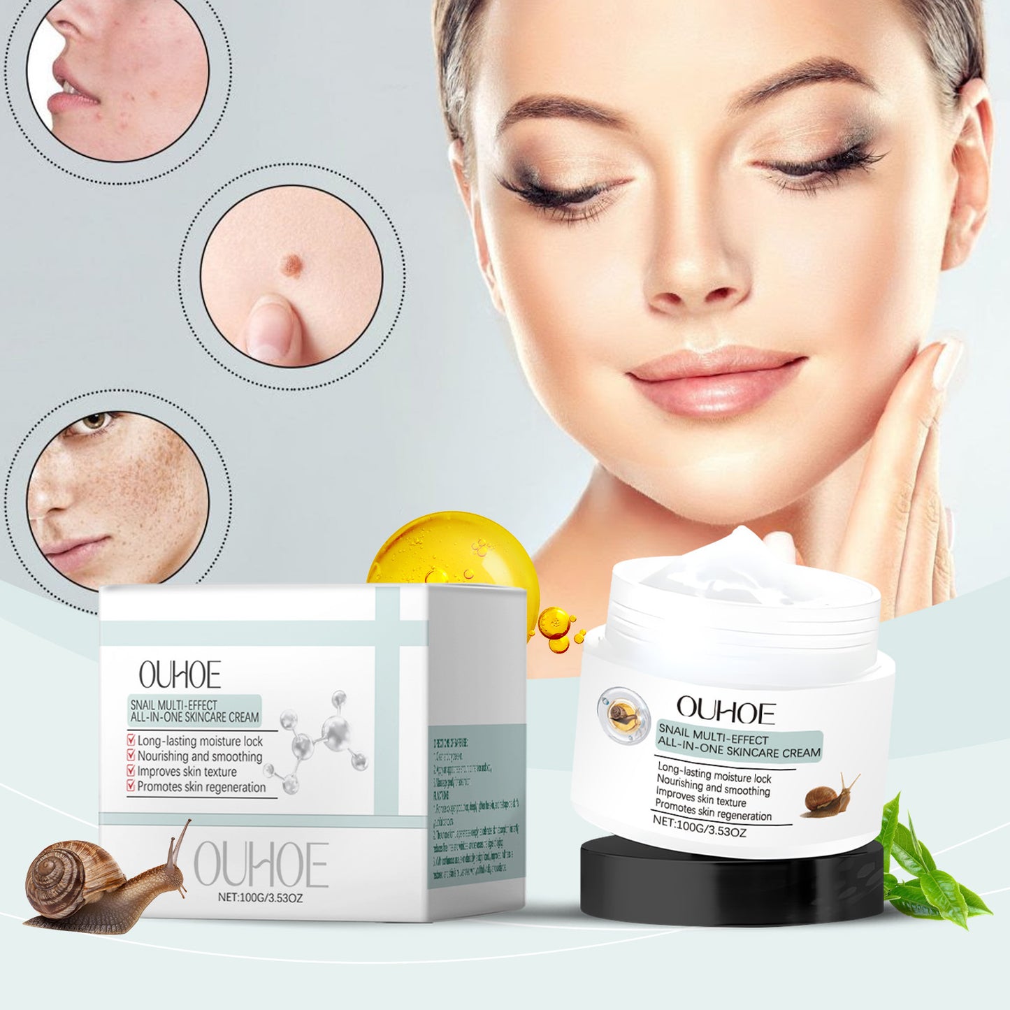 Snail Multi Effect Skincare Cream