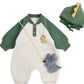 Baby Jumpsuits Autumn And Winter A & L Velvet